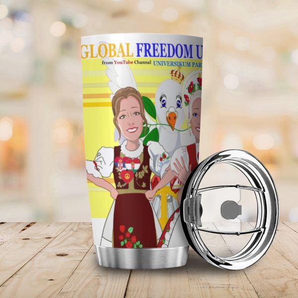 Tumbler Global Freedom United Women Hungary & Serbia Yellow Supply