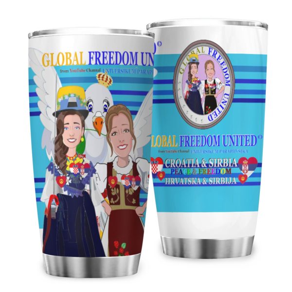 Tumbler Global Freedom United Women Croatia & Serbia Blue Online now