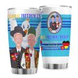 Tumbler GLOBAL FREEDOM UNITED© Men Serbia & Germany Blue 2 Online