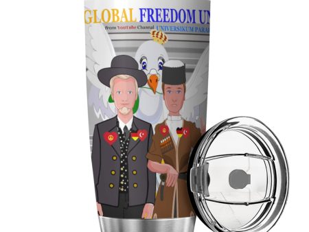 Tumbler Global Freedom United Men Turkey & Germany Grey Supply