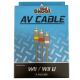 Wii   Wii U AV Cable - Old Skool Fashion