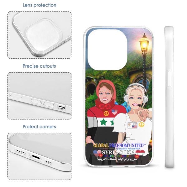 Mobile Phone Case GLOBAL FREEDOM UNITED© Women Syria & USA on Sale