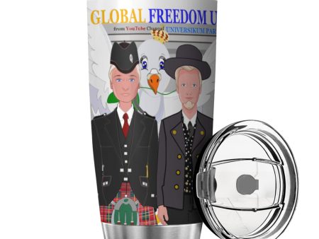 Tumbler Global Freedom United Men England & Germany Old Peace Grey Sale