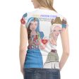 Women´s T-Shirt 1 GLOBAL FREEDOM UNITED© Women AFGHANISTAN & USA  Big For Discount