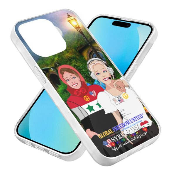 Mobile Phone Case GLOBAL FREEDOM UNITED© Women Syria & USA on Sale