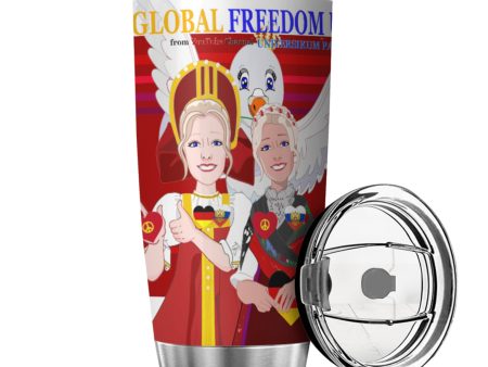 Tumbler Global Freedom United Women Russia & Germany Old Peace Red Online