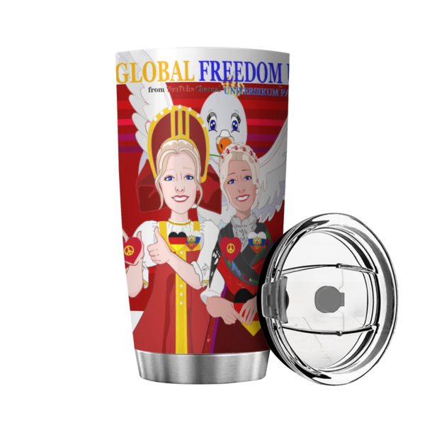 Tumbler Global Freedom United Women Russia & Germany Old Peace Red Online