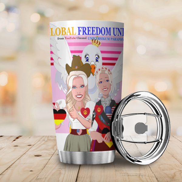 Tumbler Global Freedom United Women Usa & Germany Pink 2 Discount