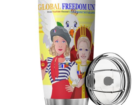 Tumbler Global Freedom United Women French & Russia Old Peace Yellow Online Sale