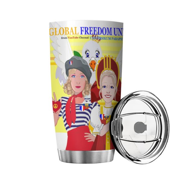 Tumbler Global Freedom United Women French & Russia Old Peace Yellow Online Sale