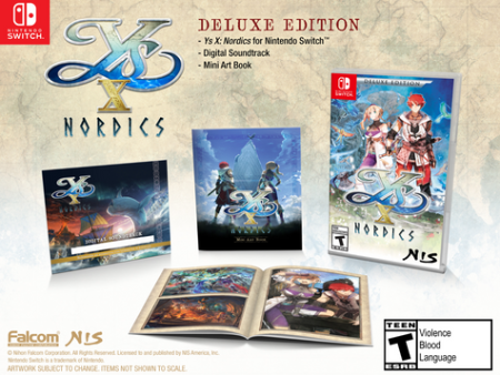 Ys X: Nordics: Deluxe Edition - Switch on Sale