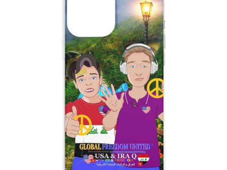 Mobile Phone Case GLOBAL FREEDOM UNITED© Men Iraq & USA Online Hot Sale