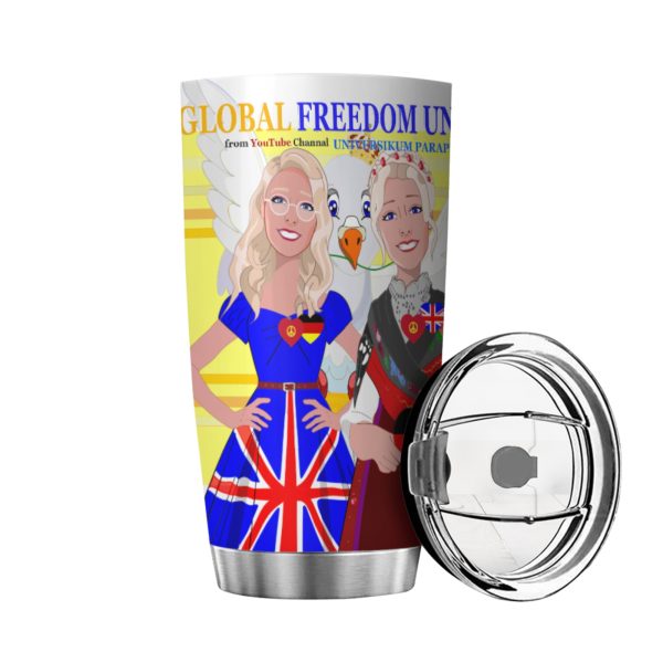 Tumbler Global Freedom United Women England & Germany Old Peace Yellow Online Hot Sale