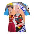 Women´s T-Shirt GLOBAL FREEDOM UNITED© Women Croatia & Germany V2 2 Blue on Sale