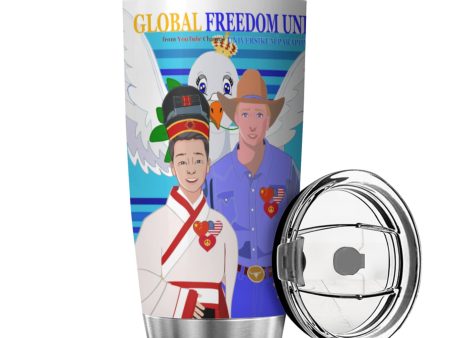 Tumbler Global Freedom United Men Usa & China Blue For Sale