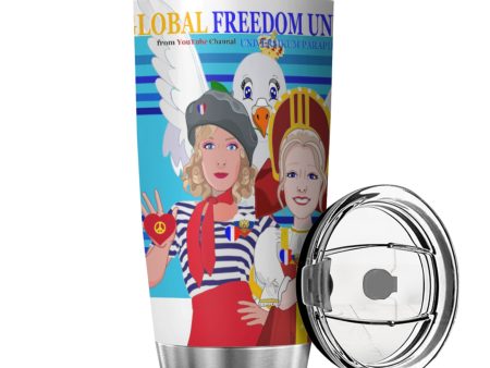 Tumbler Global Freedom United Women French & Russia Old Peace Blue Online Hot Sale