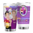 Tumbler GLOBAL FREEDOM UNITED© Men Yemen & USA Lilac on Sale