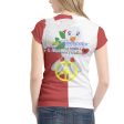 Women´s T-shirt 1 GLOBAL FREEDOM UNITED© Women Albania & Serbia Red Supply