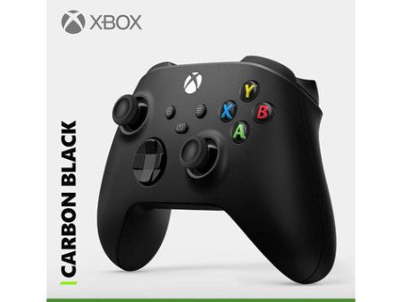 Xbox Wireless Controller: Carbon Black - Microsoft on Sale