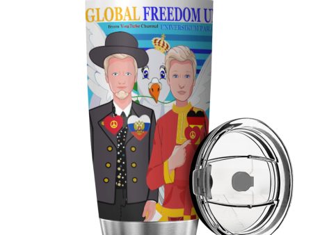 Tumbler Global Freedom United Men Germany & Russia Old Peace Blue Online