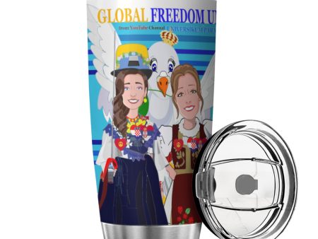 Tumbler Global Freedom United Women Croatia & Serbia Blue Online now