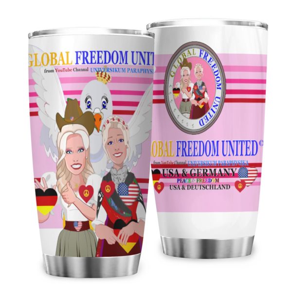 Tumbler Global Freedom United Women Usa & Germany Pink 2 Discount