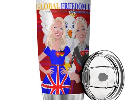 Tumbler Global Freedom United Women England & Germany Old Peace Red Online Sale