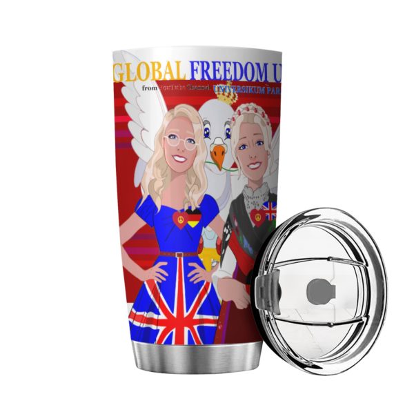 Tumbler Global Freedom United Women England & Germany Old Peace Red Online Sale