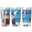 Tumbler GLOBAL FREEDOM UNITED© Men Croatia & Germany Blue Hot on Sale