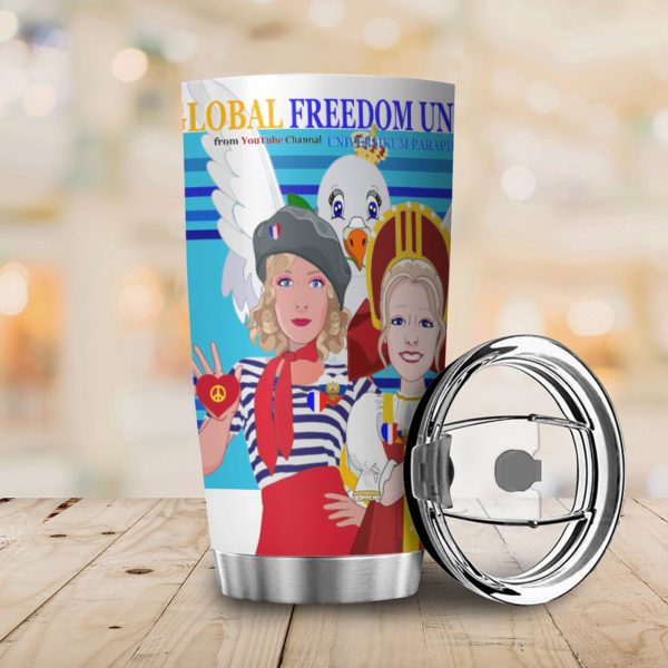 Tumbler Global Freedom United Women French & Russia Old Peace Blue Online Hot Sale