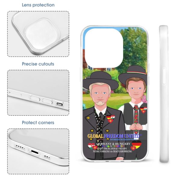 Mobile Phone Case GLOBAL FREEDOM UNITED© Men Germany & Hungary For Sale