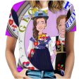 Women´s T-shirt 2 Global Freedom United Women Croatia & Serbia Old Peace Lilac For Cheap