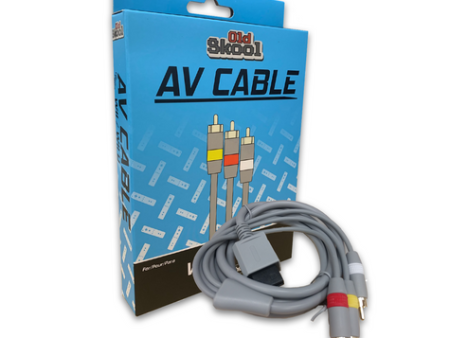 Wii   Wii U AV Cable - Old Skool Fashion