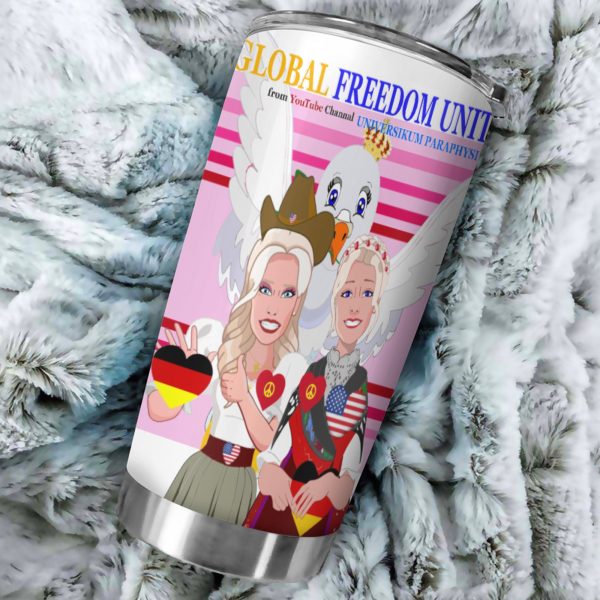 Tumbler Global Freedom United Women Usa & Germany Pink 2 Discount