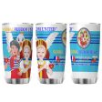 Tumbler Global Freedom United Women French & Russia Old Peace Blue Online Hot Sale