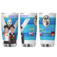 Tumbler GLOBAL FREEDOM UNITED© Men Israel & Germany Blue Online Hot Sale