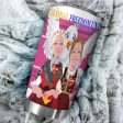 Tumbler GLOBAL FREEDOM UNITED© Women Serbia & Germany Pink1 Cheap