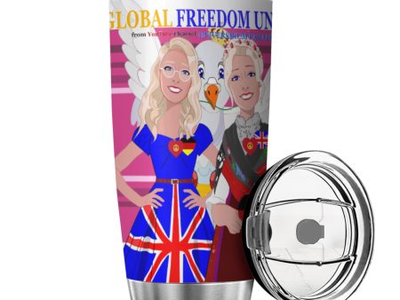 Tumbler Global Freedom United Women England & Germany Old Peace Pink1 Online Hot Sale