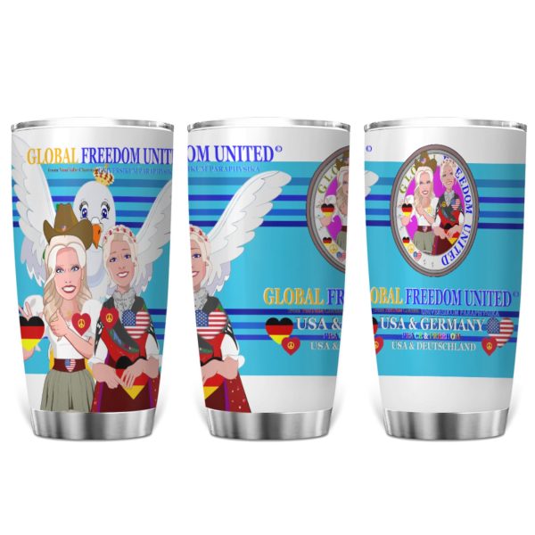 Tumbler Global Freedom United Women Usa & Germany Blue Online Sale