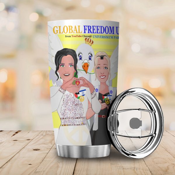 Tumbler Global Freedom United Women Palestina & Israel Yellow Online now