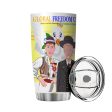 Tumbler GLOBAL FREEDOM UNITED© Men Croatia & Germany Yellow For Sale