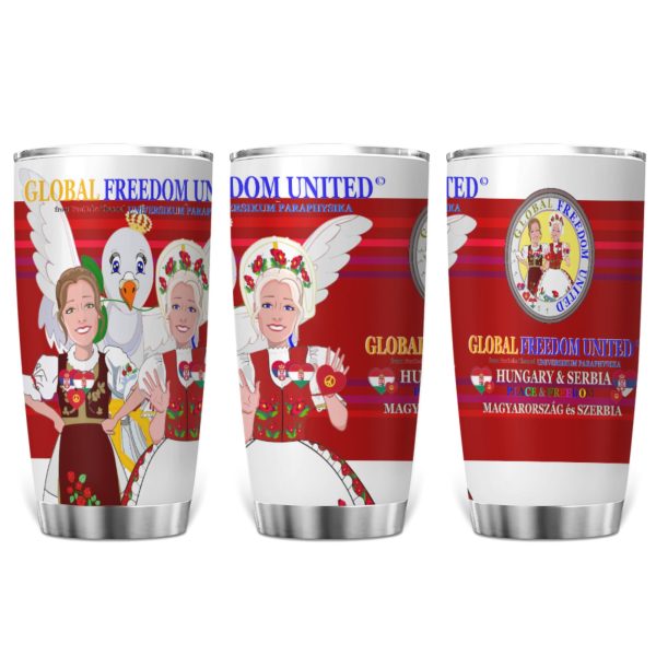 Tumbler Global Freedom United Women Hungary & Serbia Red Online