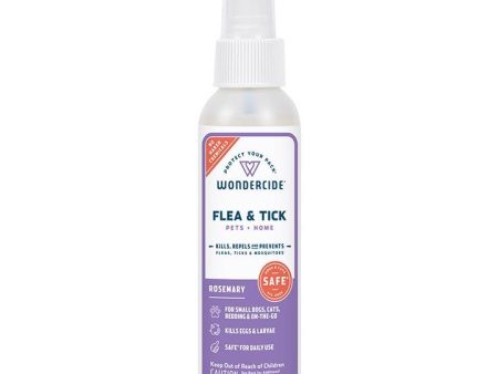 Wondercide Rosemary Flea & Tick Spray for Pets + Home with Natural Essential Oils For Cheap