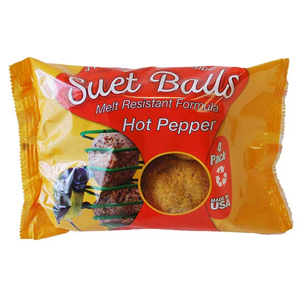 WILDLIFE SCIENCES SUET BALLS HOT PEPPER 4 PACK (1.150 lbs) For Cheap