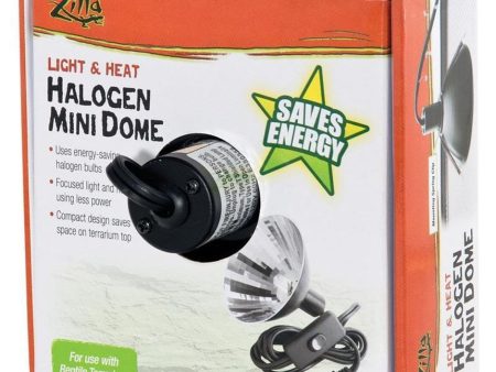 Zilla Halogen Mini Dome Fixture Light & Heat Dome Discount